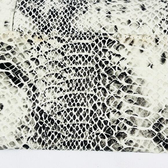 Vans Hi-Jinks Wallet Purse Handbag Crossbody Snakeskin Metal Strap Chain Button - Picture 7 of 10